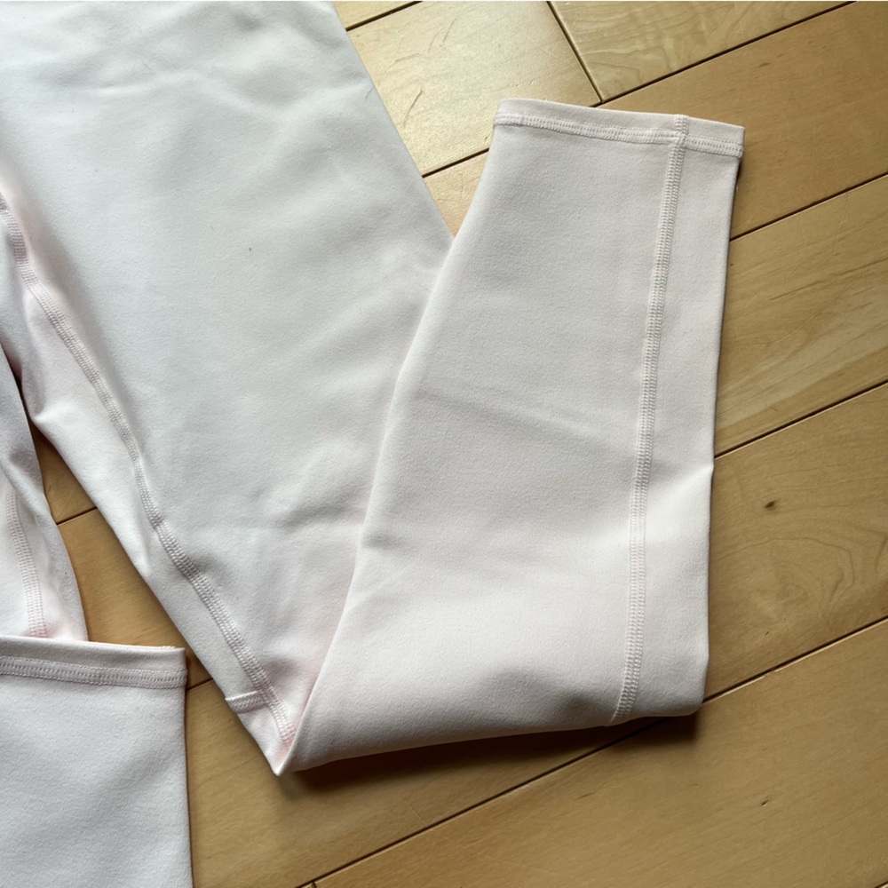 NWT Fabletics Powder Pink Powerhold Tights Size Small - Picture 4 of 7
